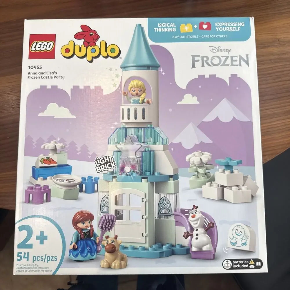 LEGO DUPLO Disney Anna and Elsa’s Frozen Castle Party. New Sealed In Box